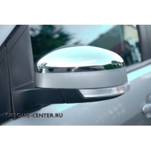 Накладки на зеркала (нерж.сталь) Ford Focus II/III (2008-)